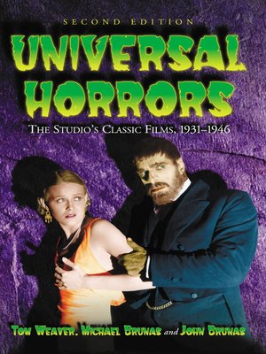 cover image of Universal Horrors
